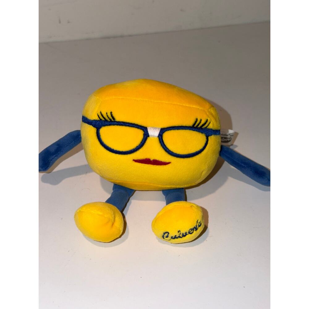 Culver's Curdis Cheese Curd Plush Small Stuffed Lashes Glasses Promotional 2025